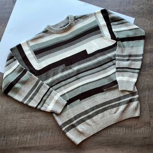 Oscar De La Renta Men’s Striped Sweater